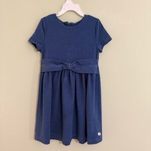 Kate Spade Girls Blue Bow‎ Dress Size 6X Fit Flare